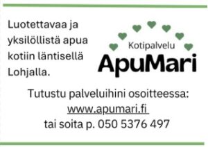 Apumarin mainos